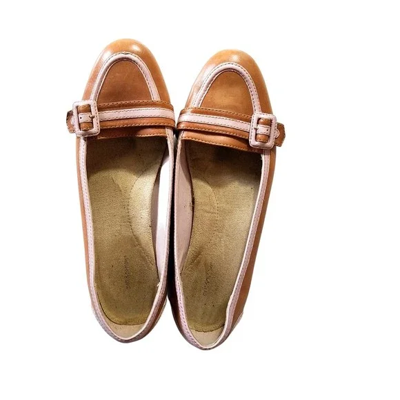 croft barrow Shoes Croft Barrow Womens Tan Pink Leather